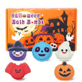 Halloween Bath Bombs Gift Set 5 Pcs Individually Wrapped - Pumpkin Bat Skull Black Cat Shapes Essential Oil Fizzy Bath Salts, Spooky Spa Gift for Women Men Kids, Halloween Party Fa - product image 16