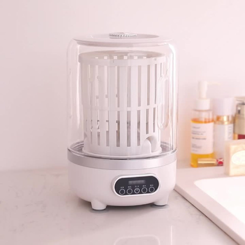 Portable Mini Washing Machine Wash & Dry All-in-One, Blue Light Sterilization, Flexible Drainage, Compact Travel Laundry Washer for Dorm Apartment Camping RV - product image 10