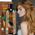 Gray Hair Coverage Shampoo 3-in-1 Natural Plant Formula – Long-Lasting Color, Deep Moisturizing, Gentle Non-Irritating Plant-Based Hair Dye Shampoo in Brown, Chestnut Brown & Black - product image 12