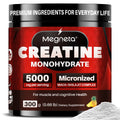 Micronized Creatine Monohydrate Powder 300g — 5000mg Per Serving | 60 Servings | Strength, Power & Focus Formula | No Artificial Sweeteners or Flavors | Pure Unflavored Pre & Post  - product image 17