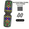 Push Up Board Multifunctional Color-Coded Chest Workout System – Shoulders – Adjustable Home Gym Equipment for Chest – Triceps & Back Strength Training - product image 2