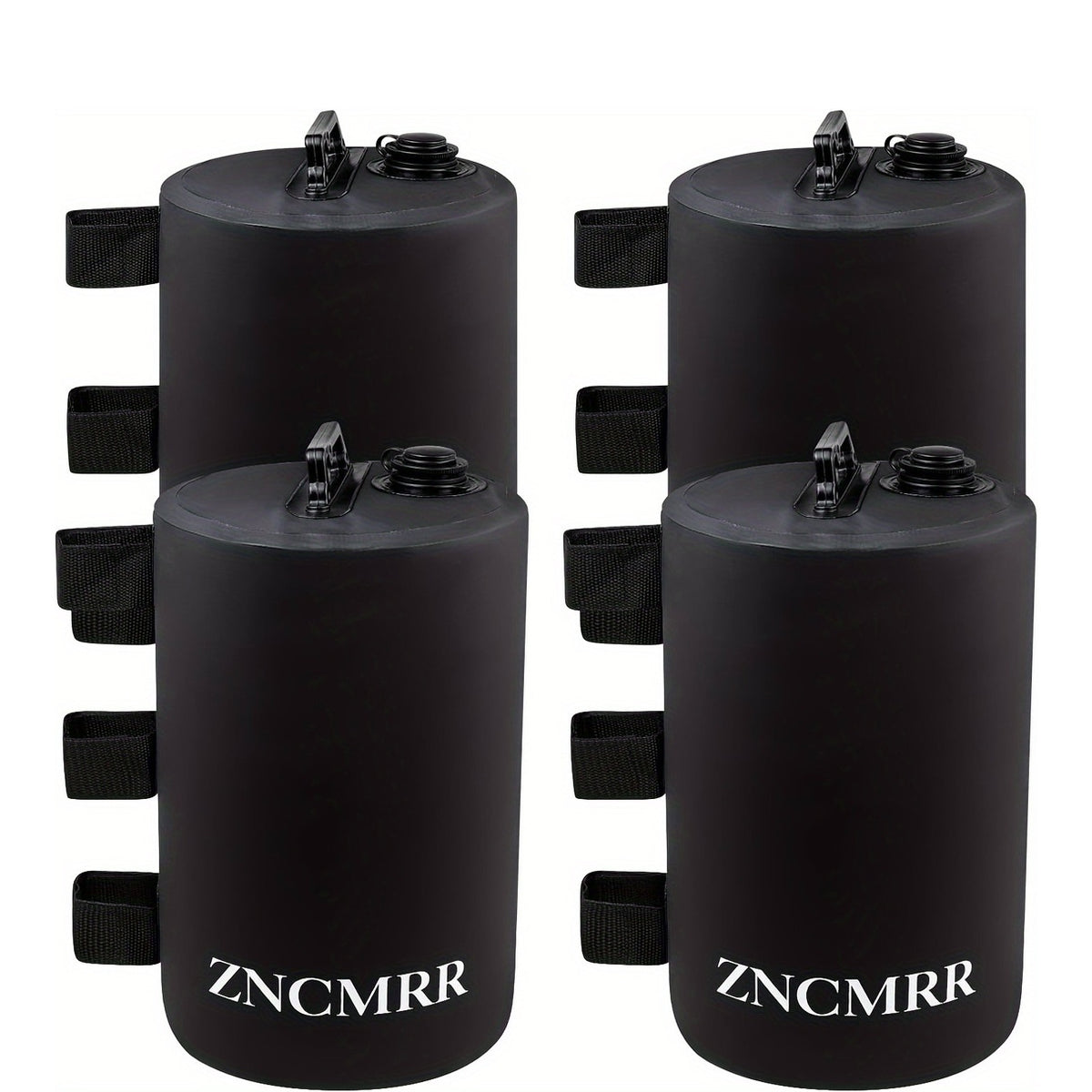 Canopy Water Weight Bag Leg Weights for Pop Up Canopy, Tent, Gazebo, Set of 4, Black - product image