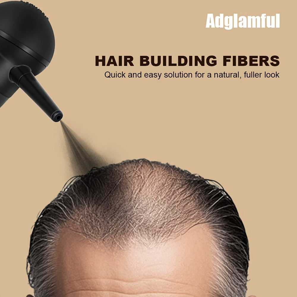 Hair Building Fibers for Thinning Hair 2-in-1 Kit 15g - Instant 1-Second Adsorption Natural Invisible Hair Loss Concealer for Men & Women | Covers Bald Spots & Gray | 4 Shades - product image