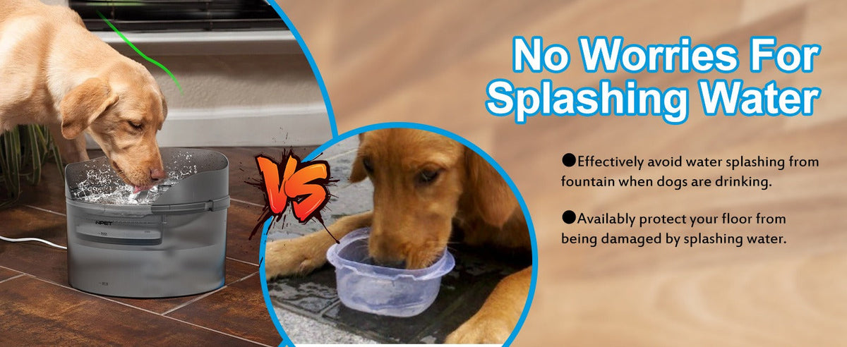 Automatic Pet Water Dispenser Triple Filtration with Splatter Guard & Cleaning Kit for Large Dogs & Multiple Pets 1.3Gal or 2Gal Options – Dog Water Fountain 2 - product image 21