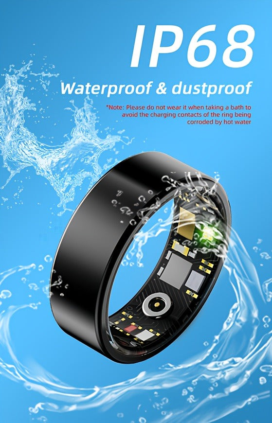 IP68 Waterproof Health Monitor – Smart Ring Fitness Tracker - product image 25