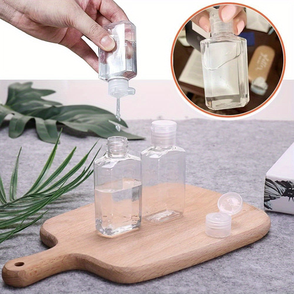 TSA Approved Travel Bottles 2oz Flip Cap 40 Pack Clear Plastic Refillable Squeeze Containers for Hand Sanitizer Shampoo Conditioner Soap Toner Lotion Travel Size Toiletry Bottles - product image 2