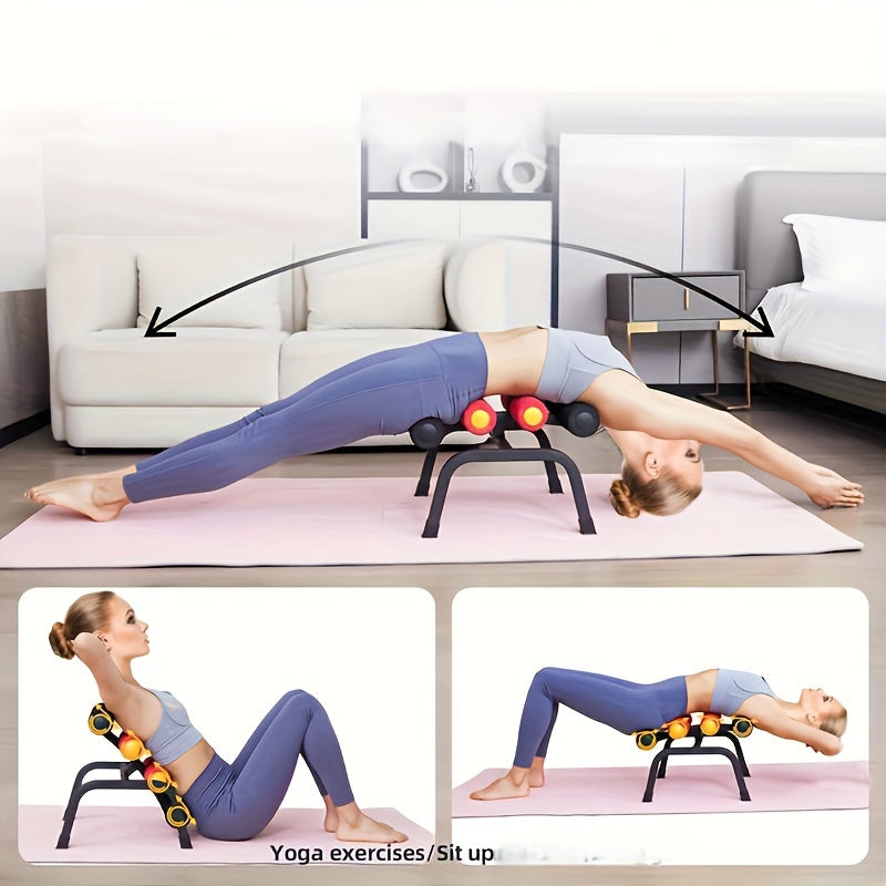 Mini Inversion Table Back Stretch Machine – Total Body Decompression & Spinal Traction Equipment for Back Pain Relief – Foldable Handstand Ab Trainer for Home - product image 3