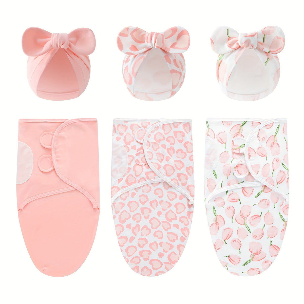 Newborn Blanket and Baby Hat, Suitable for 0-3 Months Old, The Design Mimics The Shape of The Womb and Is Available in Multiple Colors. A Must-Have for Newborns - product image 11