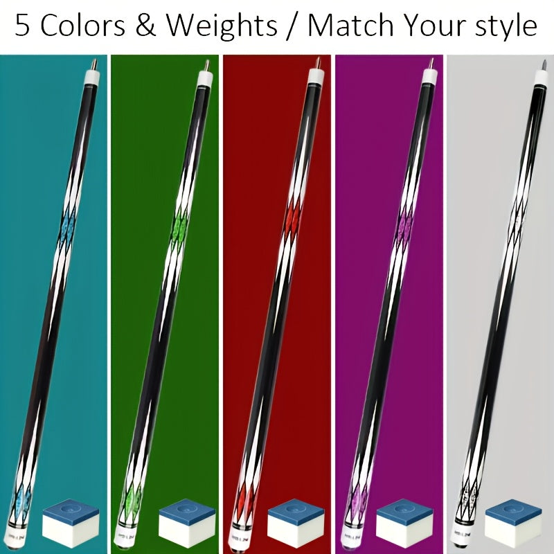 Pool Cue Stick 58 Inch | 13mm Laminated Tip, North American Maple Shaft, Ergonomic Grip, Billiard Cue for American Pool & Rotation Billiards, Great Gift for Men