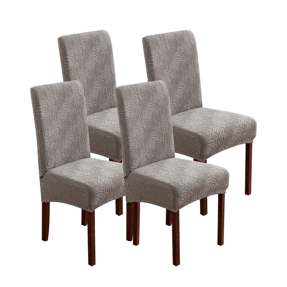 Dining Chair Covers Stretch Jacquard Slipcovers Removable Washable Chair Protector for Kitchen Hotel Restaurant Set of 4 or 6 - product image 33