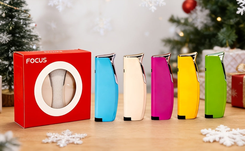 Windproof Lighter 2-Pack – Slim Portable Pocket Lighter with Mirror Finish, Refillable Butane Flame, Fashionable Gift for Men & Women, Available in 8 Colors (Red, Black, White, Sil - product image 17