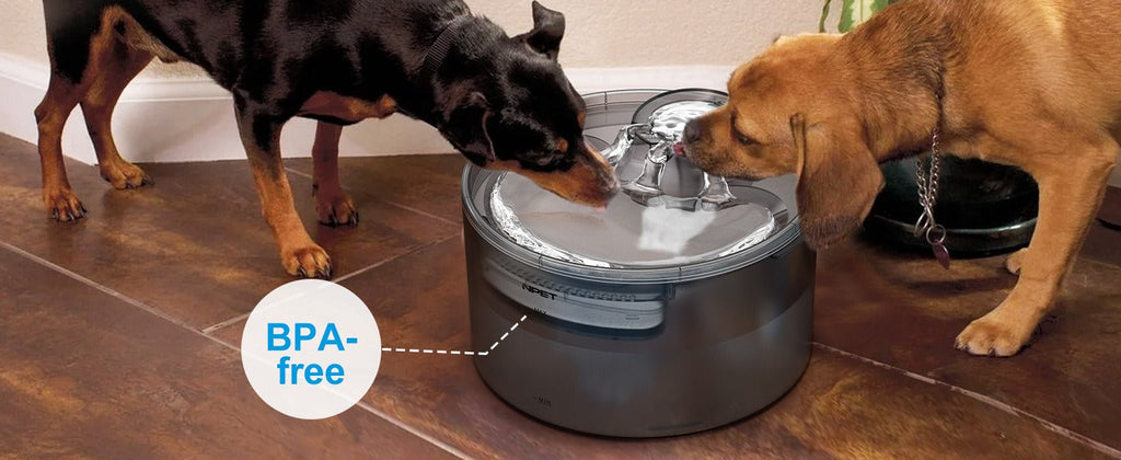 Automatic Pet Water Dispenser Triple Filtration with Splatter Guard & Cleaning Kit for Large Dogs & Multiple Pets 1.3Gal or 2Gal Options – Dog Water Fountain 2 - product image 22
