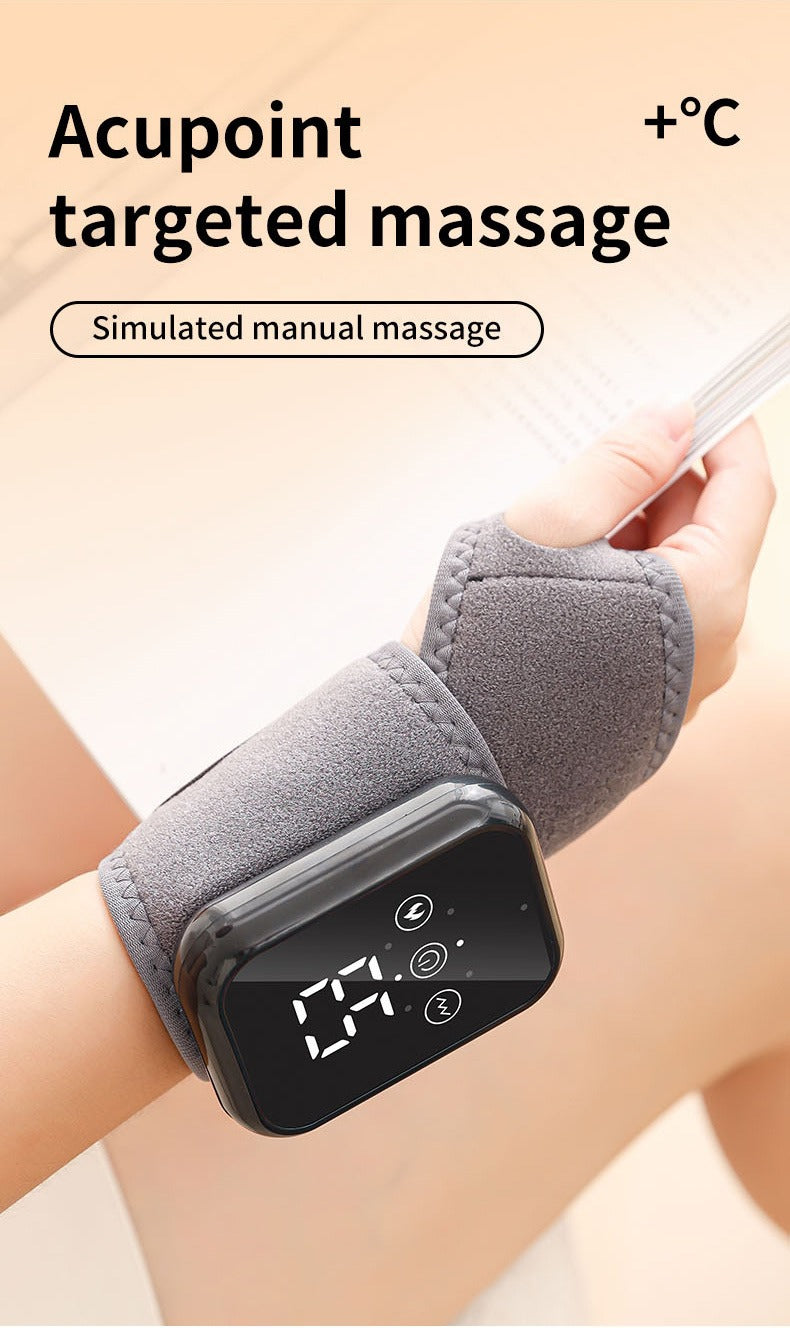 Hand Massager with Heat Vibration Wrist Guard Carpal Tunnel Relief for Everyday Use - product image 16