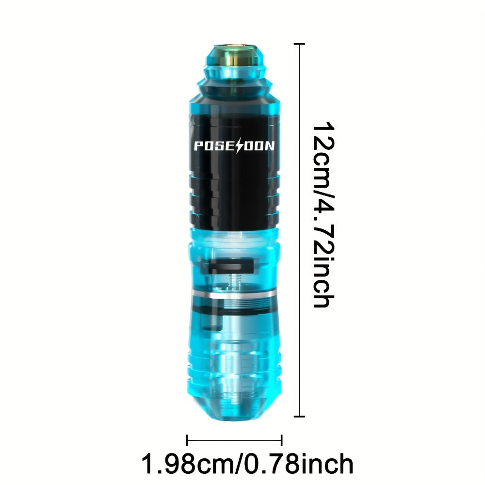 Tattoo Pen Kit Complete Beginner Set - Wireless Battery Tattoo Pen 1400mAh LCD Screen, 10pcs Cartridge Needles, 11 Color Inks, Power Supply, Coreless Motor Low Noise, Tattoo Gun Ki - product image 3