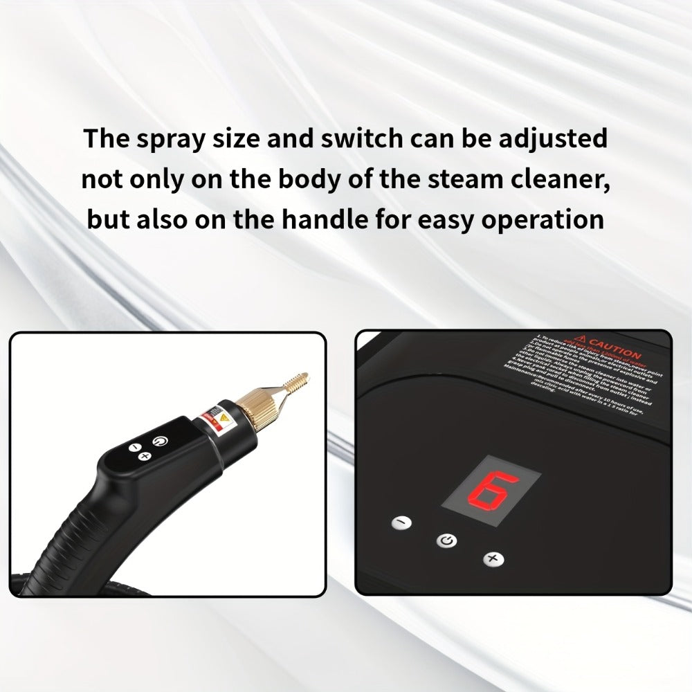 Handheld Steam Cleaner 2500W High Pressure for Home Kitchen Grease Sofa Air Conditioner Washing Machine Floor Tile Bathroom - product image 20