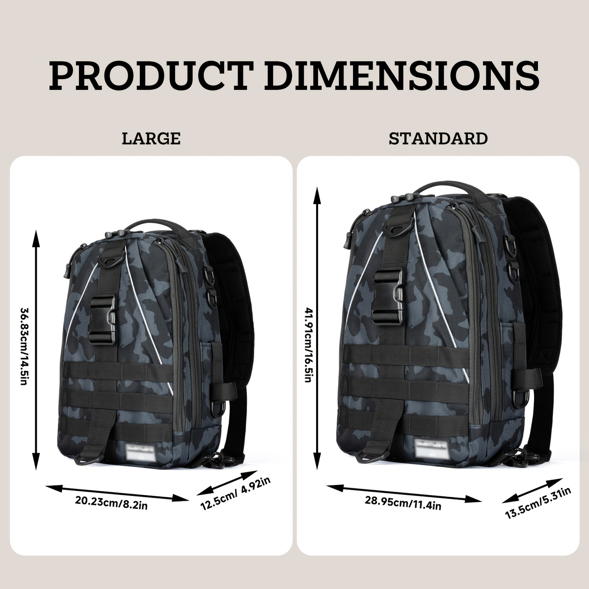 Waterproof Fishing Backpack Tackle Sling Bag | Rod Holder Daypack for Shore, Kayak & Fly Fishing | Men Women Outdoor Gear - product image 9