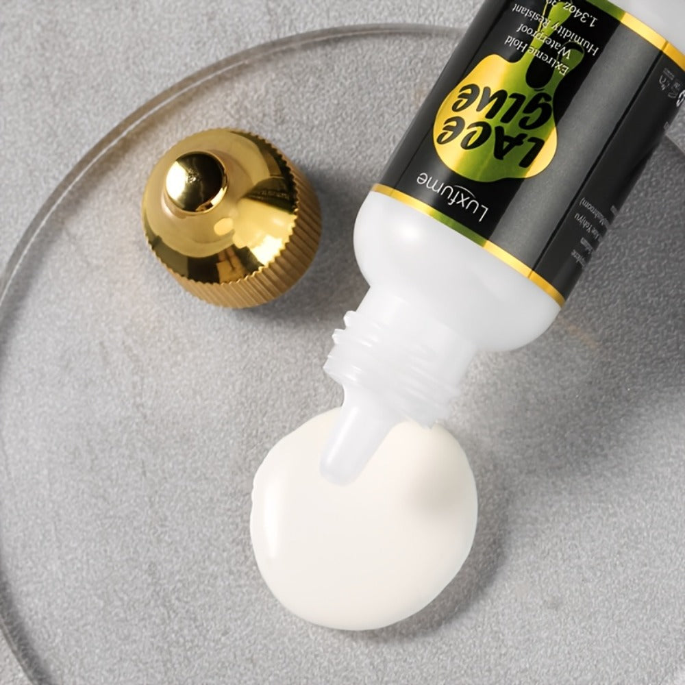 Lace Glue for Wigs Strong Hold Invisible Bonding Adhesive Waterproof Extreme Hold Fast Drying Lace Front Wig Glue for Daily Wear Styling 2pcs Set - product image 7