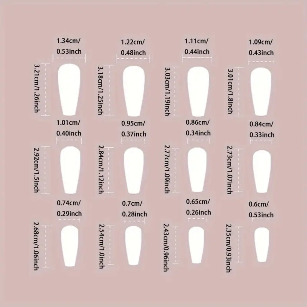 Gradient Almond Press On Nails 216 Pieces 9 Packs with Glue Purple Pink Silver Gold French Pointed Solid Color Glossy Full Cover False Nails Nail Art Kit for Women Daily Wear Holid - product image 4