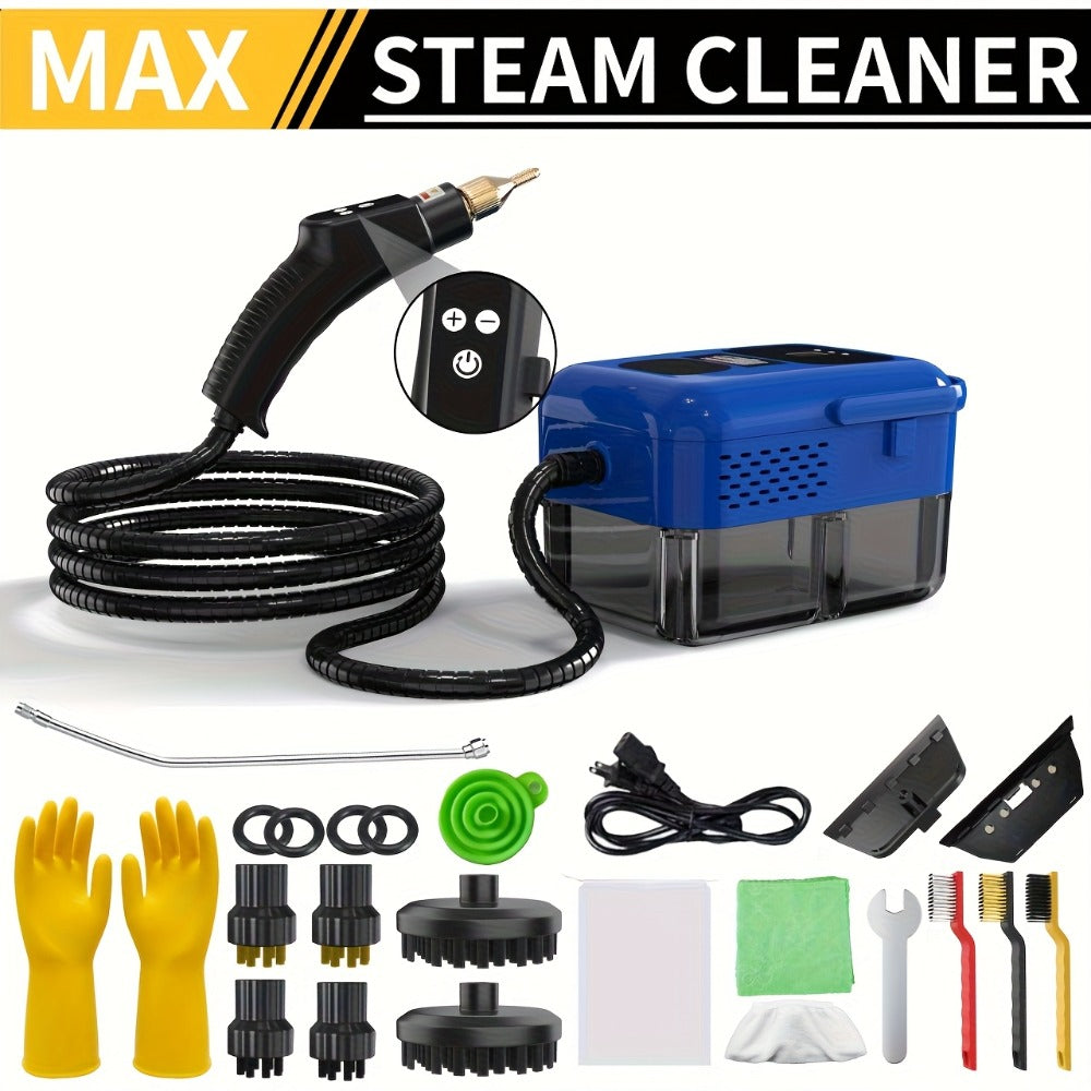 Portable Steam Cleaner High-Temperature High-Pressure Handheld Steamer for Home, Carpet, Tile & Grout Cleaning – 9-Speed Adjustable, 3 Models: Basic, Upgraded & Smart - product image 7