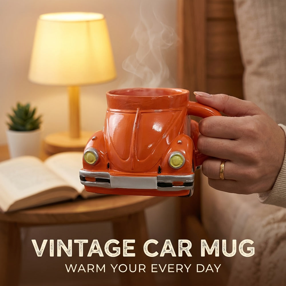 Sports Car Shape Coffee Mug – Fun Novelty Car Shaped Drinking Cup Large Capacity – Unique Tea Cup for Office & Home Decor – Cool Birthday & Christmas Gift for Car Lovers – 6 Colors - product image 5
