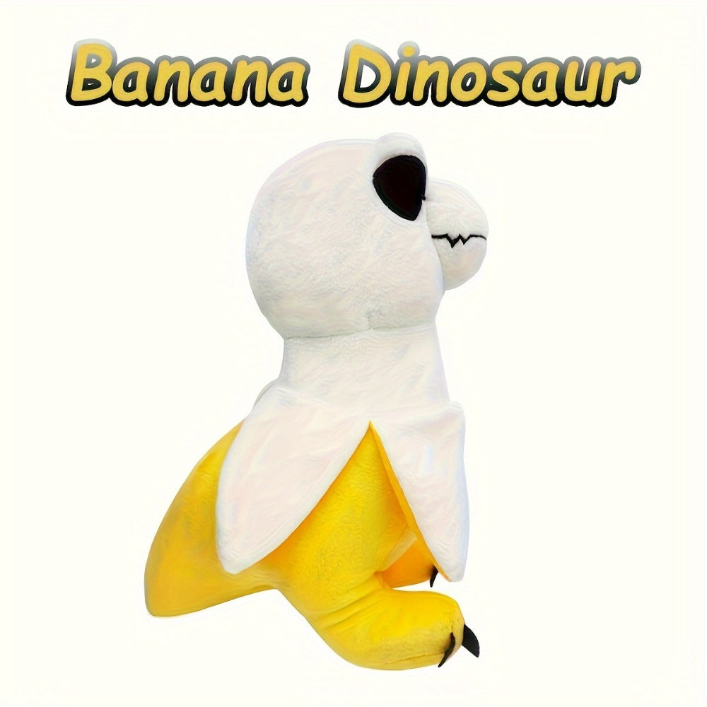 Banana Dinosaur Plush Toy 9.5 Inch Kawaii T-Rex Stuffed Animal – Cute Soft Squishy Dino Plushie for Kids Toddlers, Funny Unique Birthday Easter Christmas Gift - product image 8