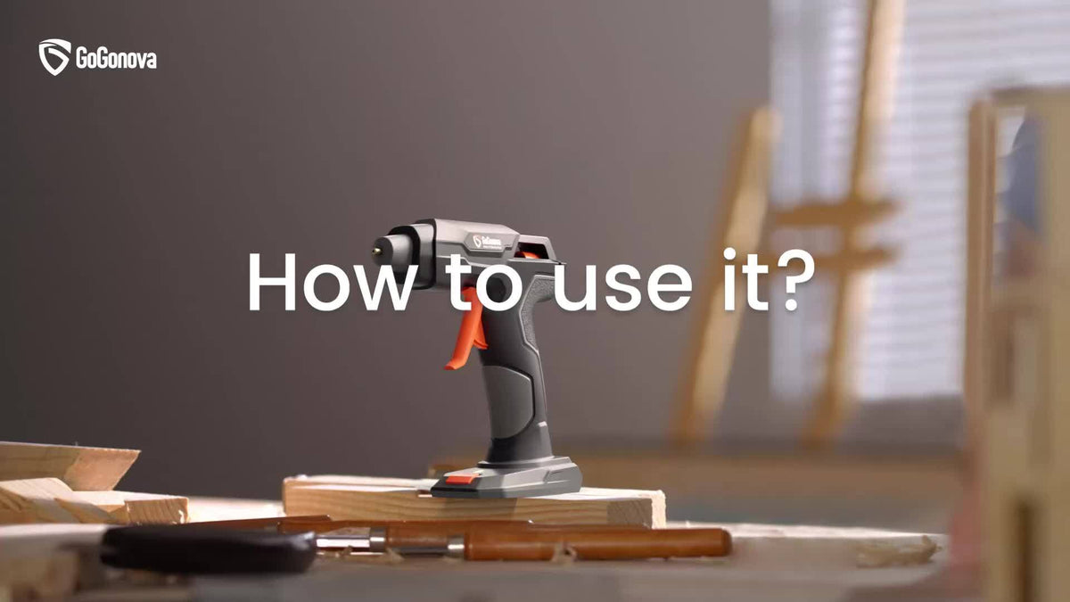 Cordless Hot Glue Gun, An Ideal Christmas Gift, Gogonova Glue Gun 20s Fast Heating, Anti-Drip, Safety Protection Design, USB Rechargeable, Perfect for DIY - product image 12