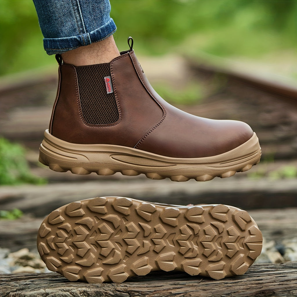 Men's Work Shoes, All-Season Labor Shoes, Work Boots, Comfortable Fabric Insoles, Casual Outdoor Sneakers, Construction Boots - product image 28
