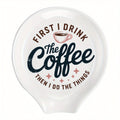 Ceramic Spoon Rest Funny Coffee Quote – "A Cup of No Return" Ceramic Utensil Holder for Coffee & Tea Spoons, Cute Spoon Holder for Kitchen Counter, Cafe Decor, Perfect Coffee Lover - product image 11