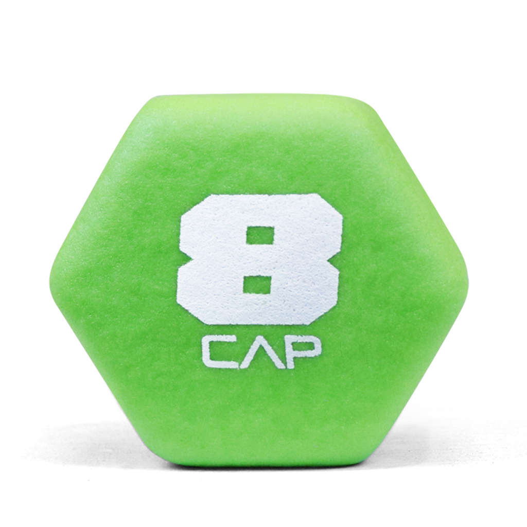 Neoprene Dumbbells Pair with Non-Slip Hex Shape | 2LB to 15LB Available in Yellow, Green, Red, Blue & Gray | Color-Coded Hand Weights for Women & Men, Strength - product image 12