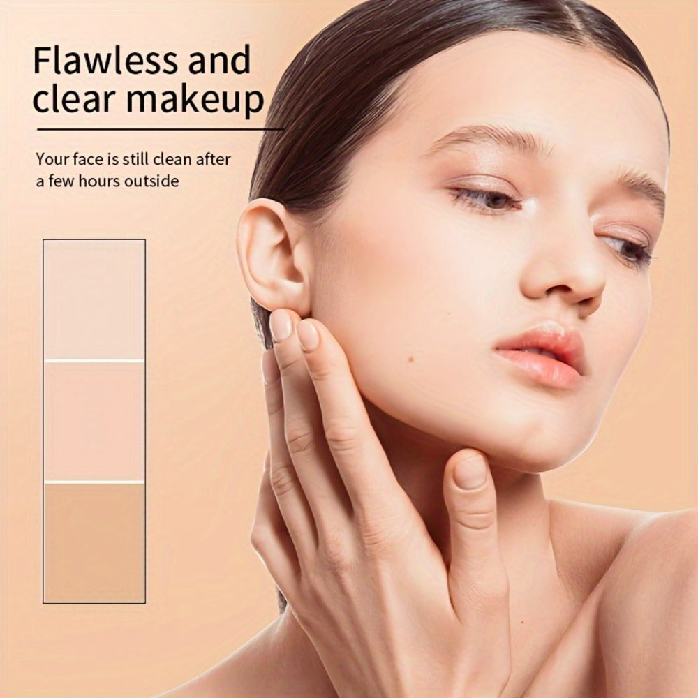 Air Cushion CC Cream Concealer Foundation MERCILEN Moisturizing Buildable Coverage Natural Dewy Finish – Hydrating Long-Lasting Face Makeup for Sensitive Skin Women All Skin Types - product image 6