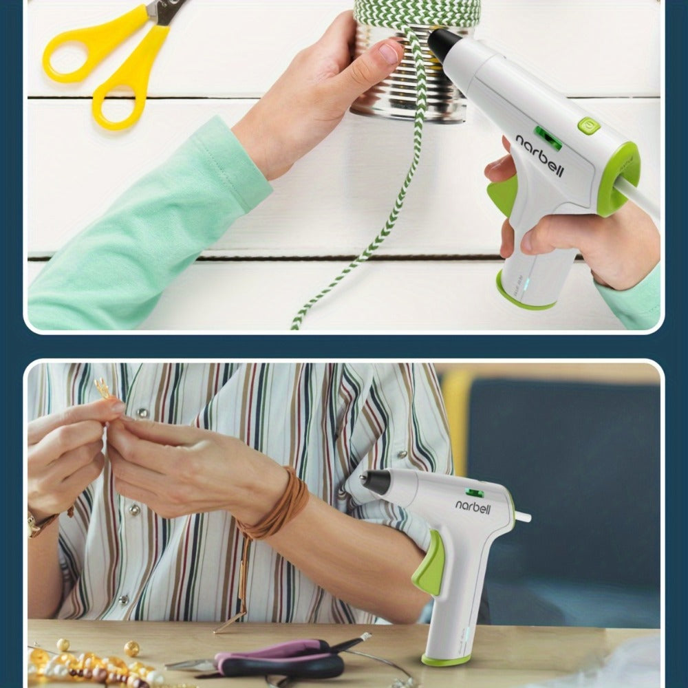 Cordless Hot Glue Gun Fast Heating USB Rechargeable 2000mAh – 12-Second Heat-Up, Anti-Drip Nozzle, Auto Shut-Off, Mini Glue Sticks Included, Portable Wireless Glue Gun for DIY Craf - product image 13