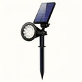 Solar Landscape Lights 2-in-1 Wall & Ground – Independent Adjustable Solar Panel Auto On/Off | 8 Color Modes Outdoor Solar Spotlight for Garden, Driveway, Sidewalk & Pool Area | IP - product image 19
