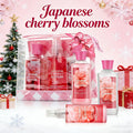Bath Body Care Gift Set Shower Gel Body Lotion Body Mist Aloe Vera Vitamin E Glycerin Deep Moisturizing Fragrance Set for Women Cherry Blossom Lavender Vanilla Coconut All Skin Typ - product image 23