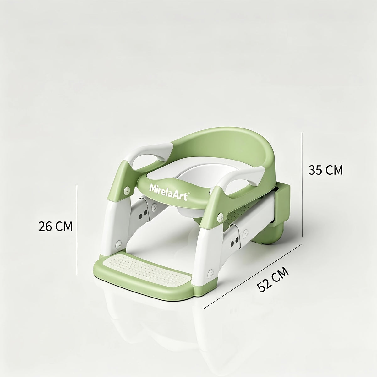 Potty Training Seat With Step Stool Ladder, Potty Training Toilet For Boys Girls Kids, Potty Chair Adjustable Potty Seat For Toilet With Anti-Slip Wide Steps - product image 2