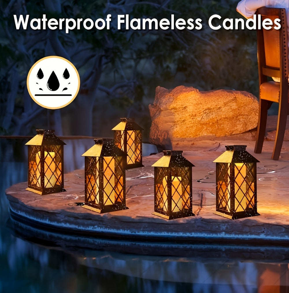 Flameless LED Candles 24pcs with 4 Remote Controls Timer Waterproof IP44 Battery Operated 4 5 6 Inch Warm White for Wedding Halloween Home Decor Indoor Outdoor - product image 11