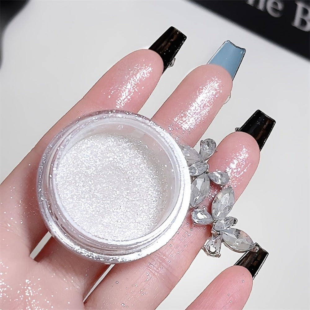 Glitter Highlighter Powder Set 3pcs Shimmer for Face & Body - Radiant Sparkle Fairy Glow Buildable Medium Coverage, Bridal Wedding Festival Party Makeup Gift for Women - product image 6