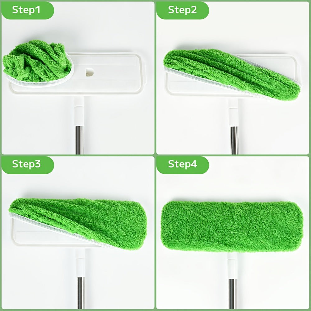 Microfiber Mop Pads 15-Pack Compatible with Swiffer Sweeper Reusable Washable Wet Dry Mopping Cloths Refill Pads for Hardwood Vinyl Tile Floors - product image 2