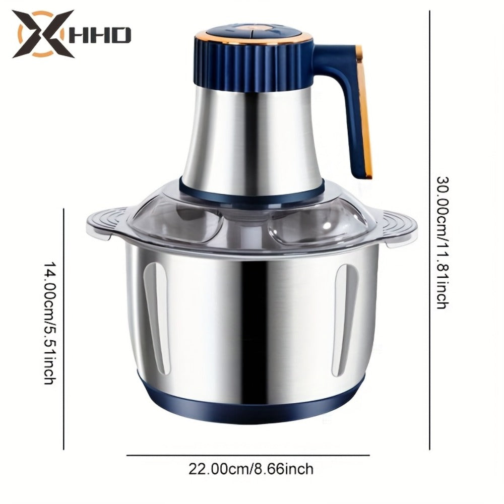 Electric Meat Grinder 5L 5-Speed – Large Capacity Stainless Steel Food Processor, Blender & Filling Machine for Meat, Garlic, Chili & More - product image 6