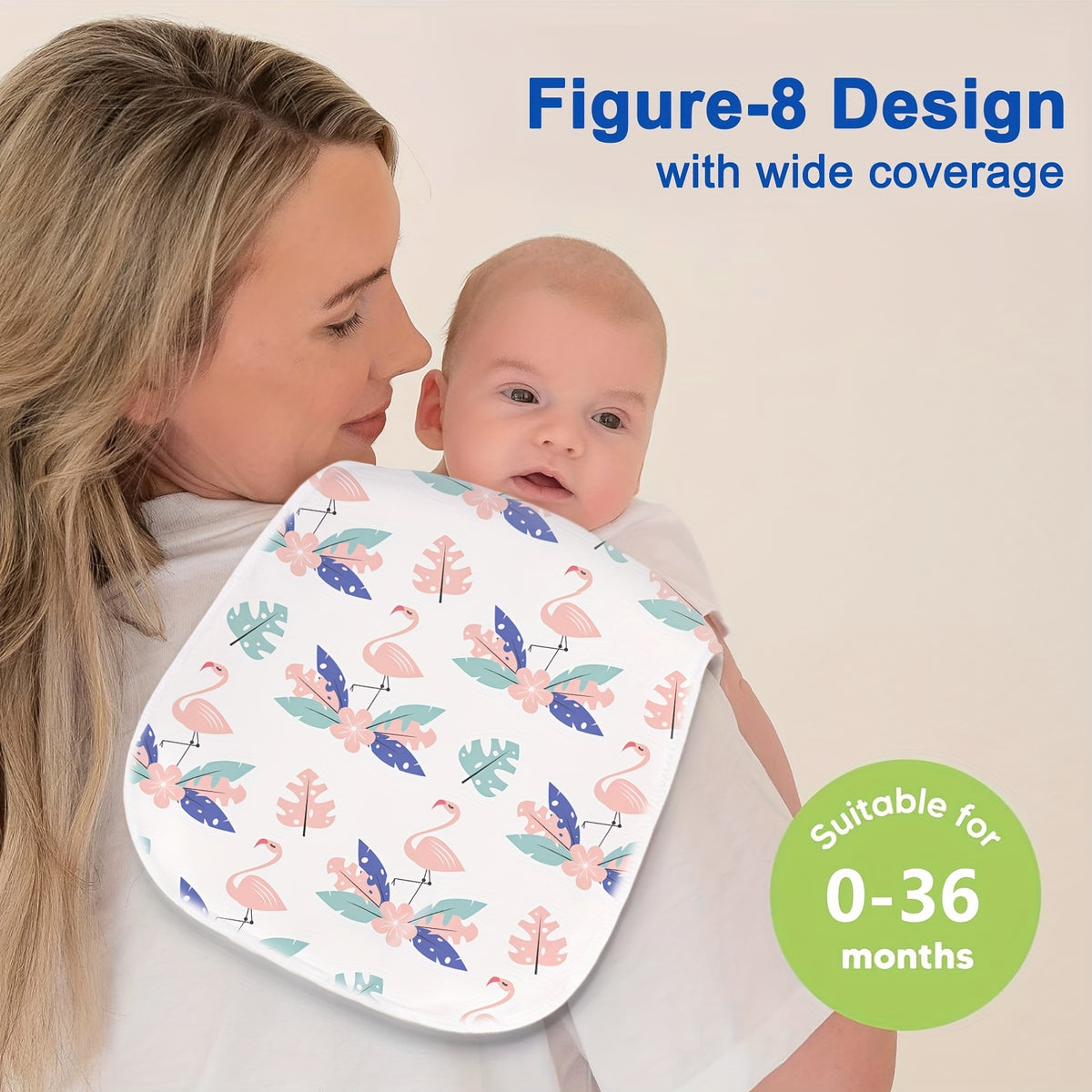 10pcs Burp Cloths for Baby Boys and Girls - Baby Burp Cloth, Baby Washcloths, Burp Rags, Large Neutral Burp Clothes for Newborn - product image 8