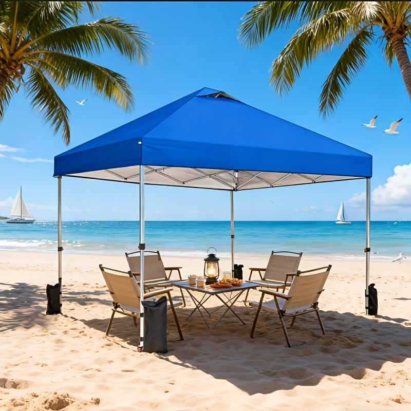 10x10 Pop Up Canopy Tent Heavy Duty - 1-Person Easy Setup, Wheeled Carry Bag, Portable Gazebo - product image 2