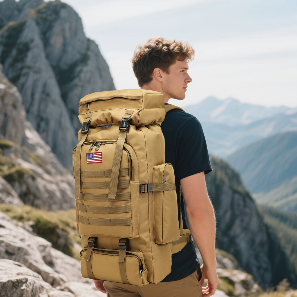 Lightweight Packable Hiking Backpack 21L, Multi-Compartment Camping Rucksack with Adjustable Straps, Waterproof Outdoor Daypack for Camping, Trekking & Travel - product image 36
