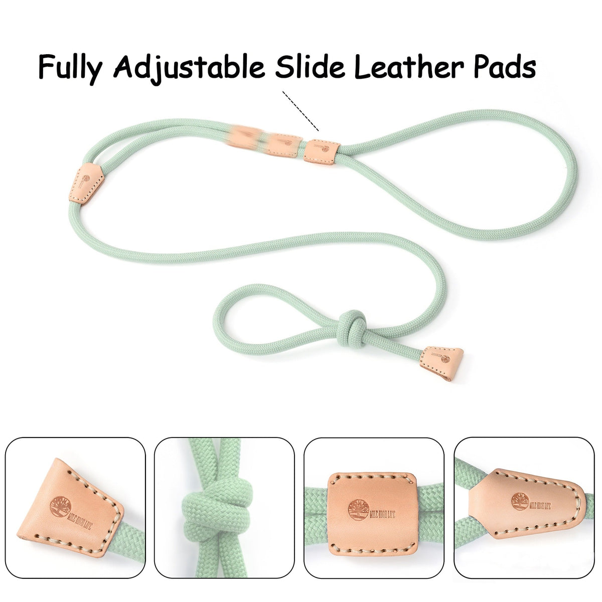 No Pull All-in-One Training Leash for Puppies & Small Dogs, Adjustable Slip Lead with Soft Rope, Secure Control for Walking & Training – Dog Slip Leash and - product image 46