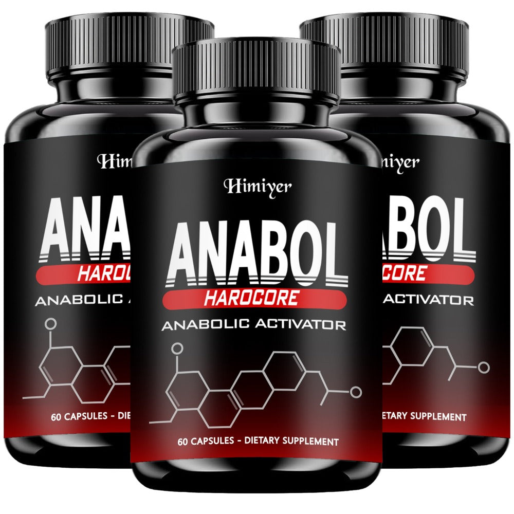 Anabol Hardcore Anabolic Activator for Men — Advanced Energy, Strength & Muscle Performance Formula with 6-Keto-Diosgenin & Hecogenin | Daily Wellness Support | 60 Capsules | 1-3 B - product image 7