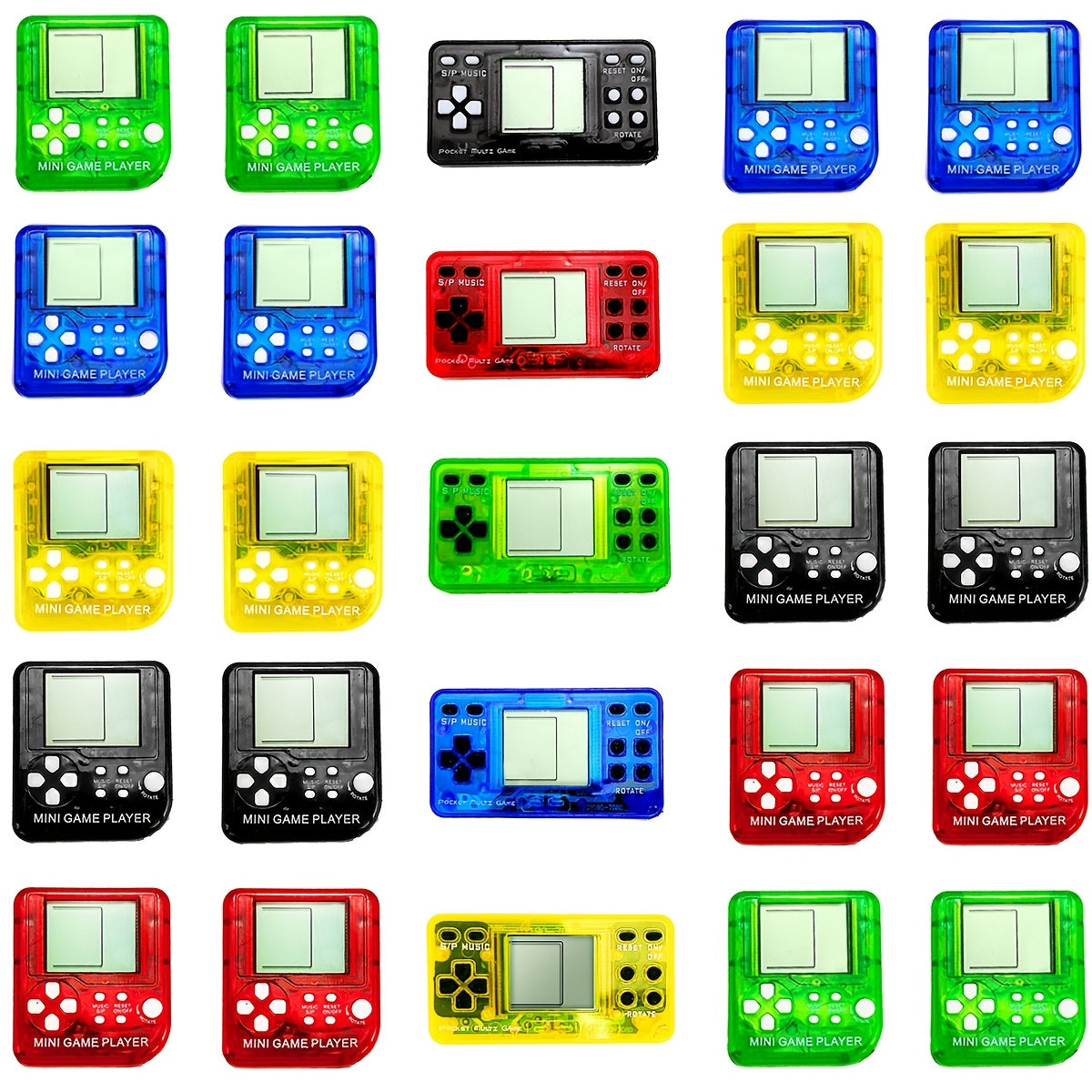 Handheld Video Game Backpack Clips for Kids Gaming Birthday Party Favors, Classroom Prizes, Gamer Goodie Bag Stuffers & Holiday Gifts | Mini Game Console - product image 10