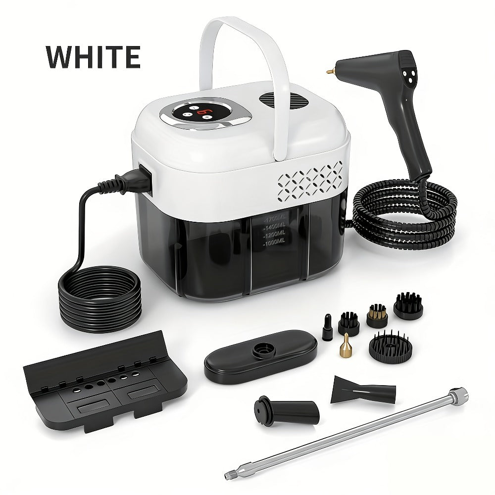 High Temperature Steam Cleaner Handheld Carpet Cleaner High Pressure for Kitchen Grease Sofa Air Conditioner Washing Machine Tile Grout Easy Carry Home Use - product image 17