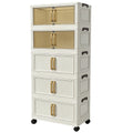Shoe Cabinet Entryway Organizer – Multi-Functional Foldable Storage Cabinet 3/5 Tier Large Capacity | Space-Saving Closet Organizer for Entrance, Corridor, Bedroom & Living Room |  - product image 12