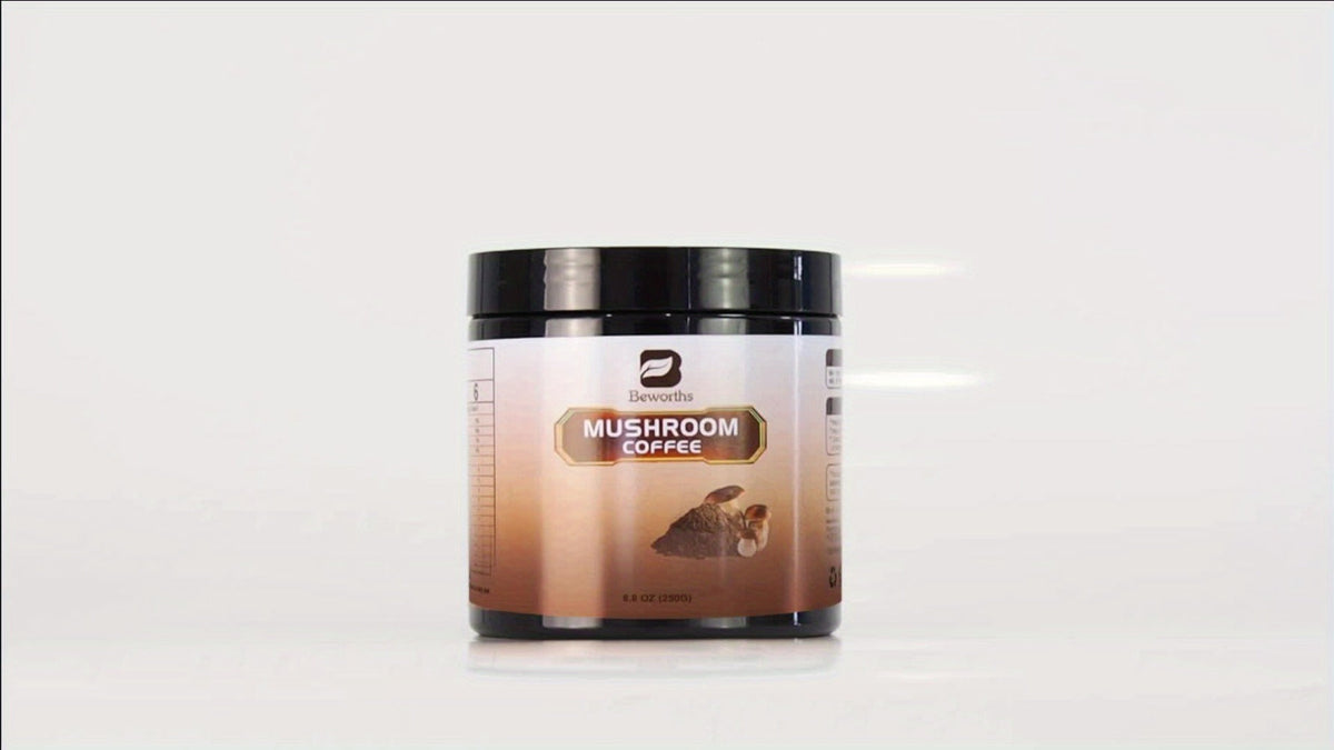 Mushroom Coffee Powder 500g with Reishi Cordyceps Lion's Mane Chaga & Turkey Tail — 5-in-1 Functional Instant Coffee for Focus Energy & Immune Support No Jitters Bold Smooth Flavou - product image 7
