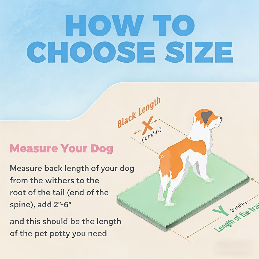 Indoor Dog Potty Tray with Removable Grating – Leak-Proof Puppy Training Toilet, Washable Pee Pad Holder for Apartments, Easy Clean Dog Bathroom, 7 Colors - product image 27