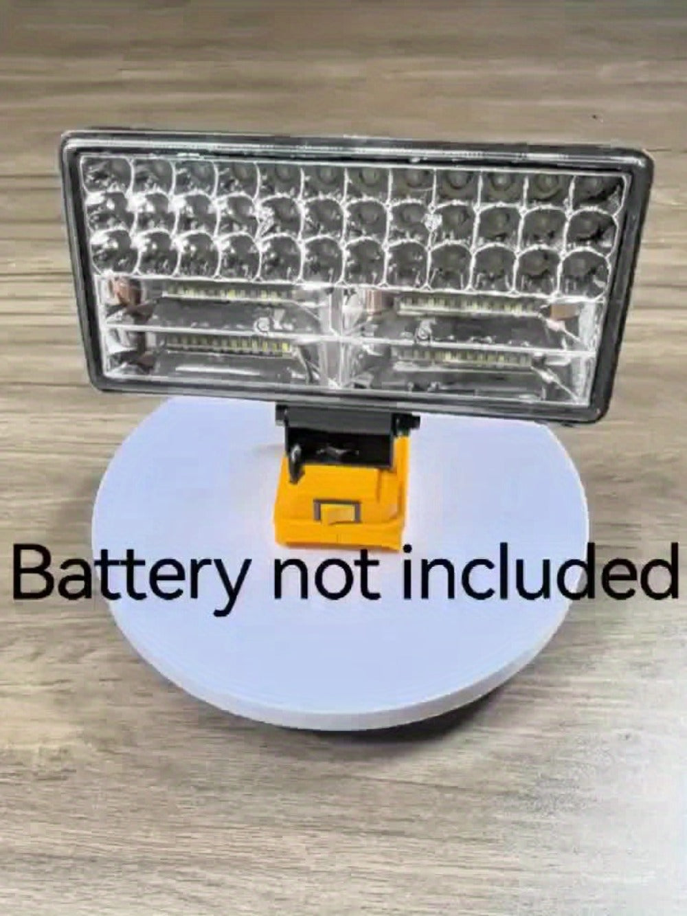 Cordless LED Work Light for DeWalt 20V Battery – 30W/90W 1800/5400 Lumen LED Floodlight | Battery Powered Work Light for Automotive Repair, Construction Site & Emergency Lighting | - product image 10