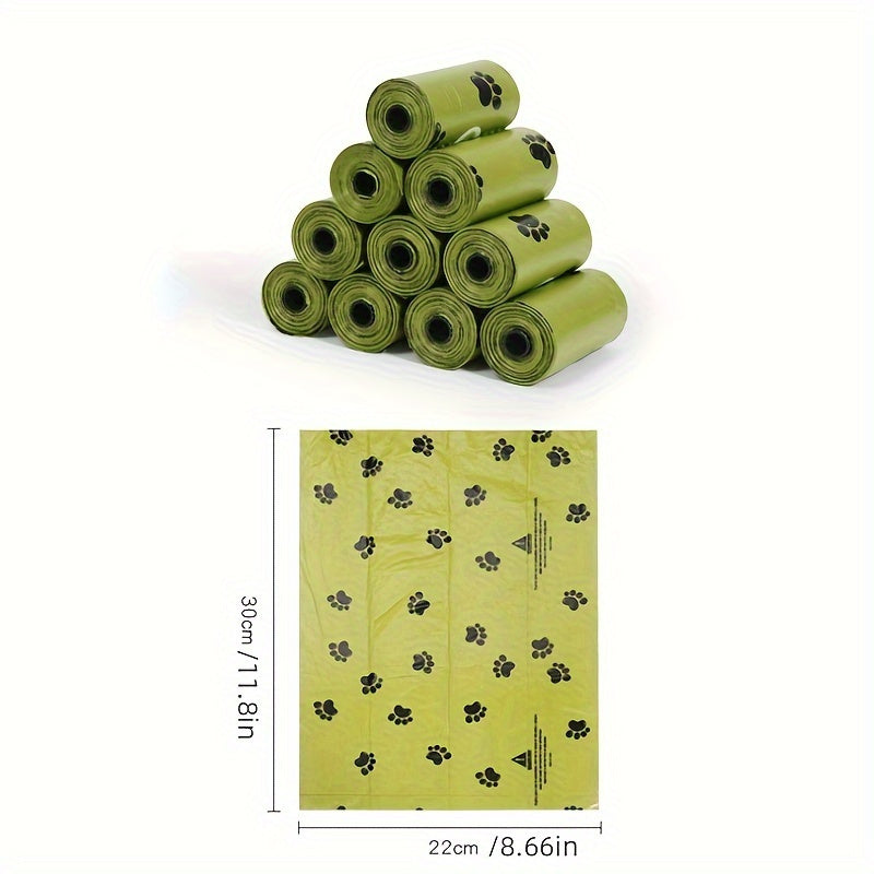 14 or 28 Rolls Pet Waste Bags for Dogs & Cats Odor Control Trash Can Liners Essential Pet Cleaning Supplies – Dog Poop Bags Scented Leak-Proof 210 or 420 Count - product image 2